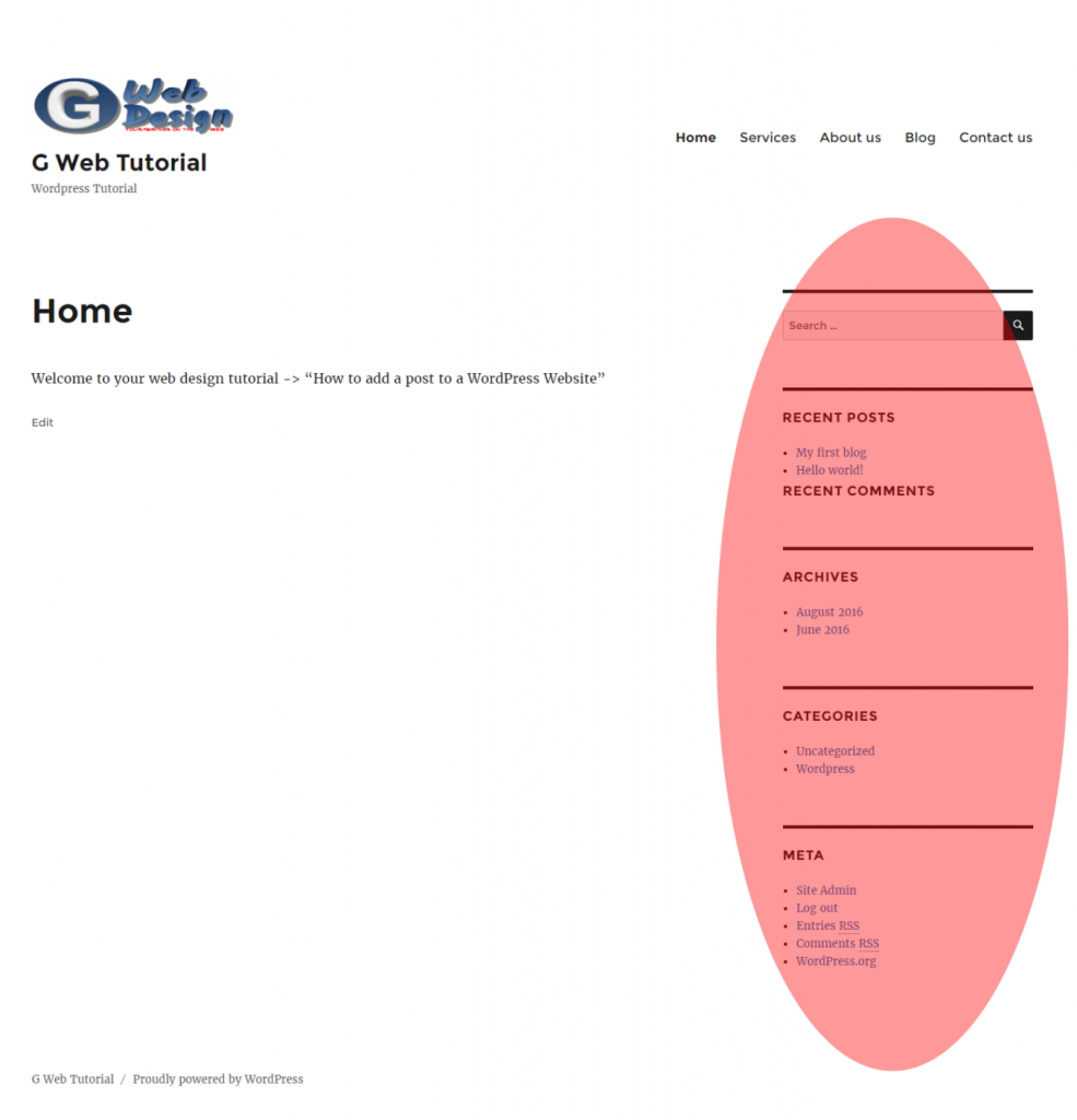 web design