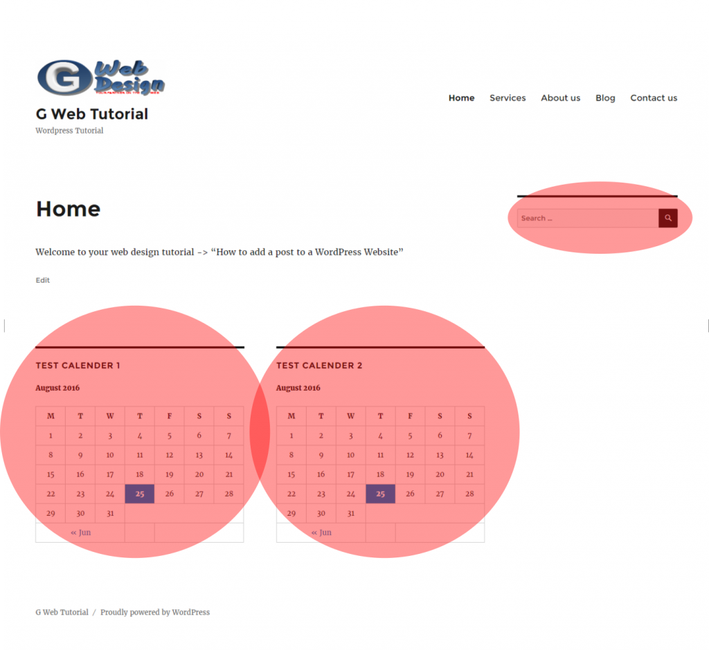 web design