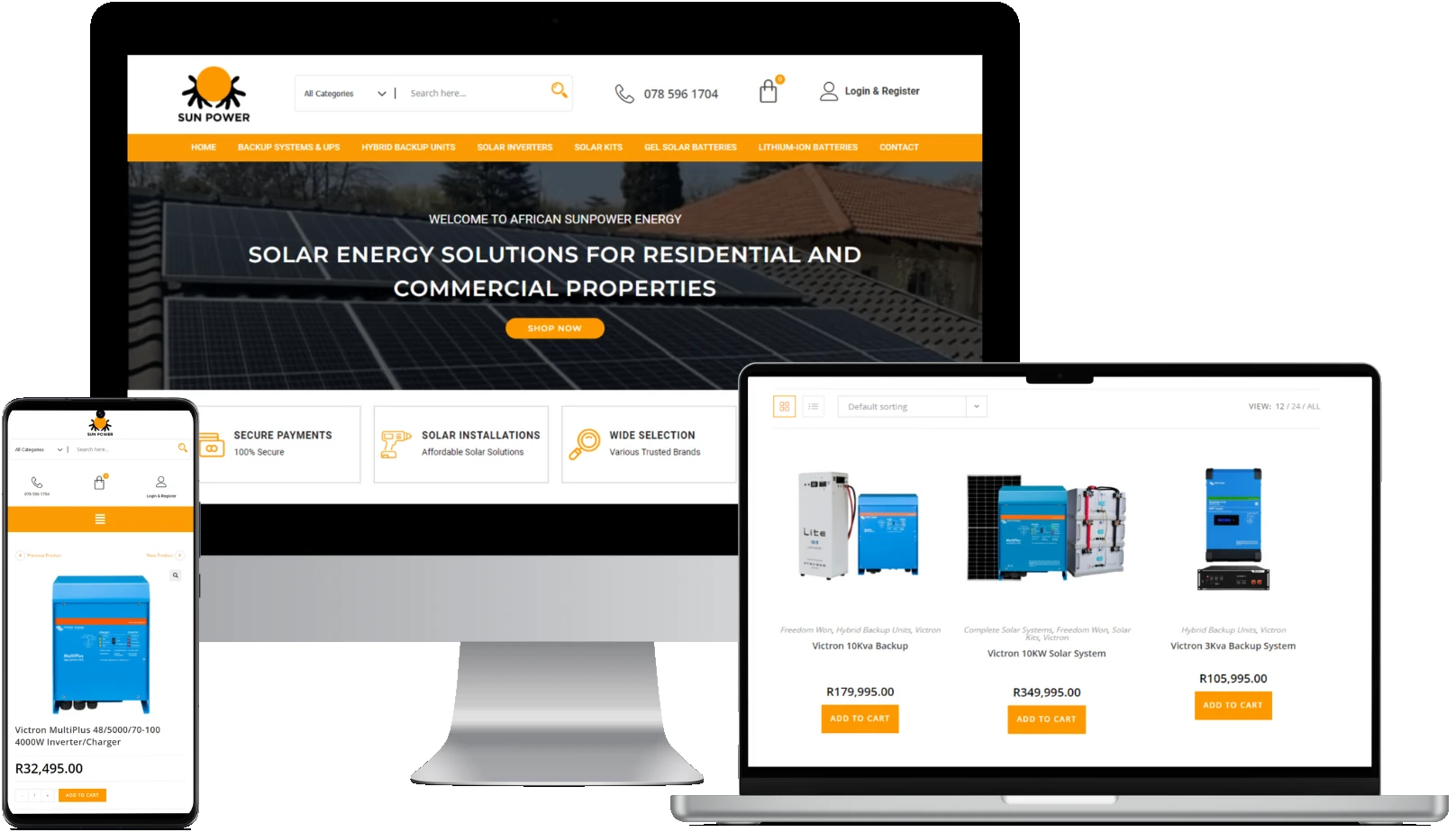 ecommerce website design
